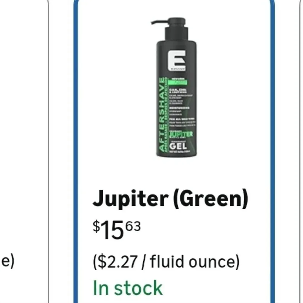 Elegance JUPITER Shaving Gel - New